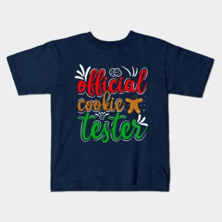 Cookie Tester for Christmas Kids T-Shirt
